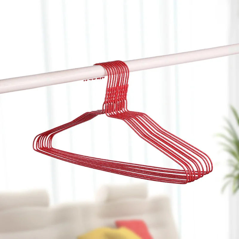 

Hot Cloth Hanger Durable Antideformation Closet Adult Skirt Dress Clothing Towel Storage Rack Closet Space Saver