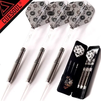 

New Professional CUESOUL 3PCS/set 18g 90% Tungsten Soft Tip Darts and White Dardos Tips