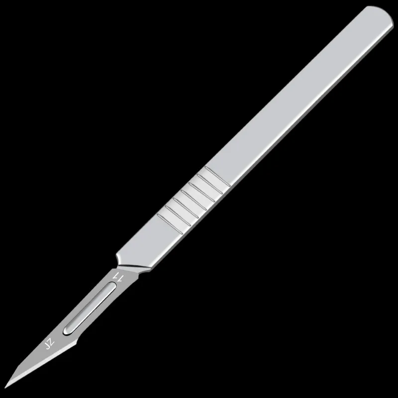 Carbon steel scalpel blade 1 handle DIY cutting tool PCB repair animal | Инструменты