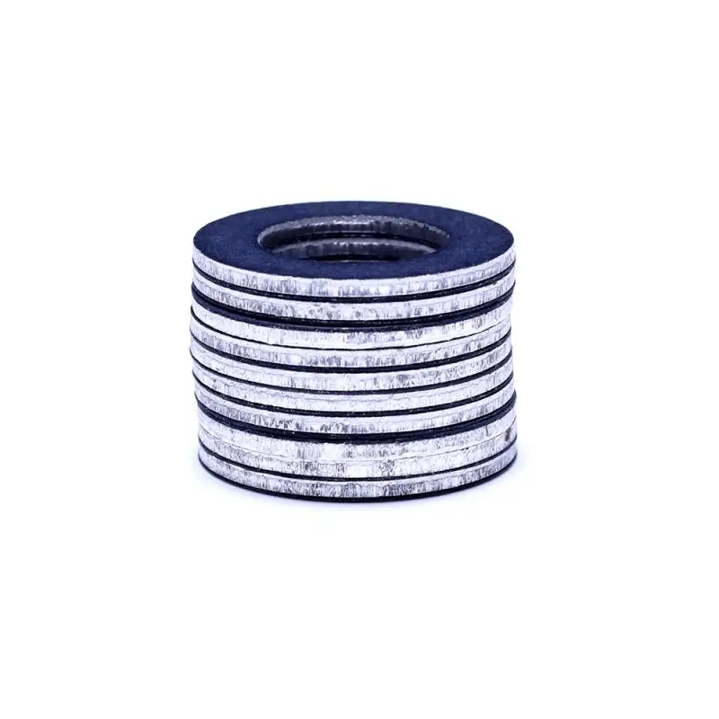 10Pcs/Set Aluminum Engine Oil Drain Plug Crush Gasket Washers Seals 90430-12031 Toyota Camry Corolla Lexus Oil Pan Gaskets