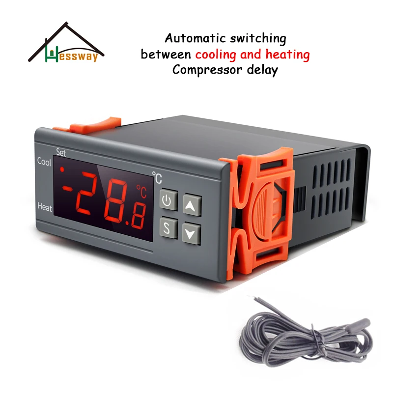 

IP68 waterproof sensor digital temperature control controller air compressor for aquarium