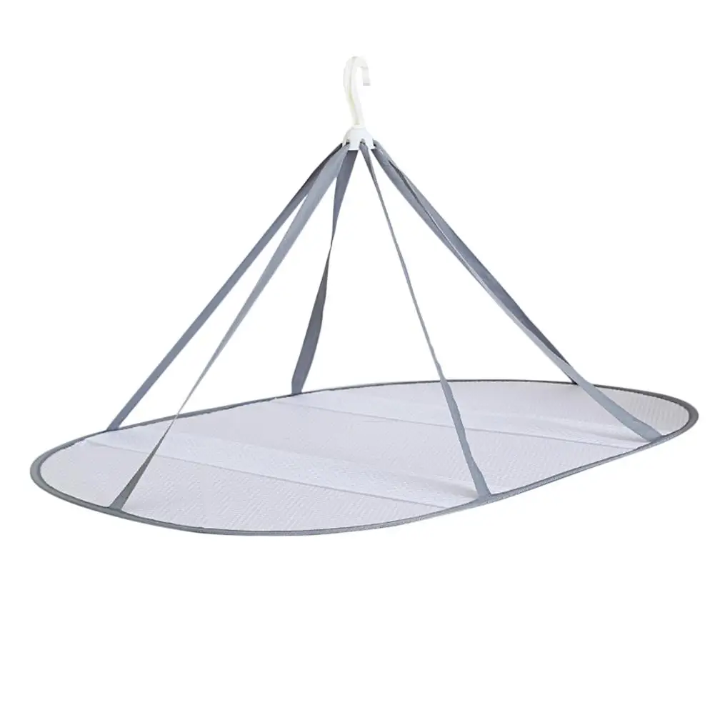 Mesh Clothes Hanging Dryer Abrasion Resistant Sweater Drying Basket Racks Hanging Clothes Laundry Net Mesh Basket Dryer Net afbeelding
