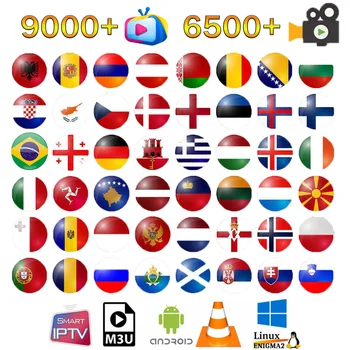 

Android tv box M3u Spain Germany Portugal IPTV Sweden Poland Albania Turkey IPTV Nederland Belgium Arabic IP TV No App Inclued