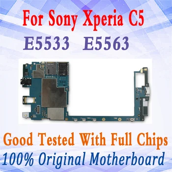 

Free shipping For Sony Xperia C5 Ultra E5533 E5563 Motherboard Good Tested Circuit Logic Board with full chips Main Board