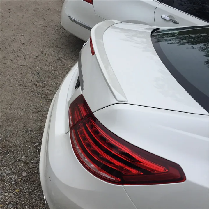 Спойлер для W212 W207 2008 2015 Mercedes Benz E class coupe ABS пластик Материал заднее крыло