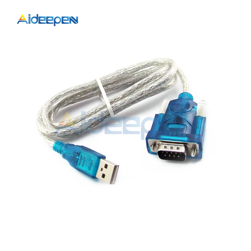 

USB to RS232 Serial Port 9 Pin DB9 Cable Serial COM Port Adapter Convertor USB 1.1/2.0 Support Windows 98/Se/ME/2000/XP