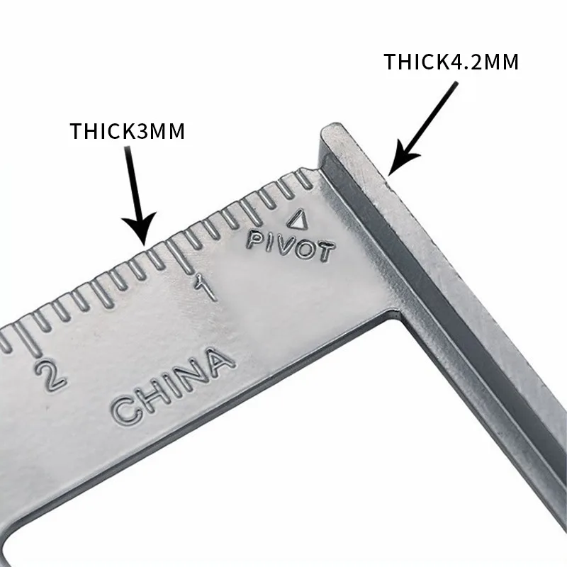 Wear‑Resistant Convenient Rust‑Proof Durable Woodworking Ruler Woodworking Accessory For Carpenters Cnc Tool Processing Wear‑Resistant Convenient Rust‑Proof Durable Woodworking Ruler Woodworking Accessory For Carpenters Cnc Tool Processing