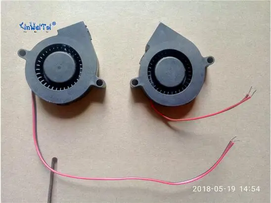 3 шт. вентиляторы для 3D принтера 5 В 12 24 50 мм 5015 дюйма 50x50x15 мм|blower cooling fan|fan 5vcooling fan |
