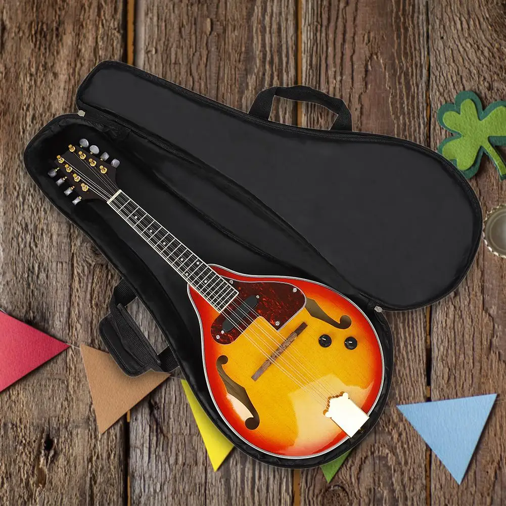 

Mandolin Bag Thickened Cotton Portable Dual-use Mandolin Bag Musical Instrument Accessories For Music Lovers Perfect Gift