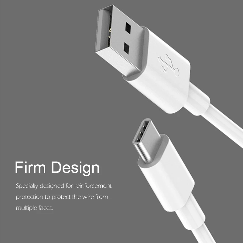 Кабель usb type-C 2.5A провод для быстрого заряда 0,25 м 0,5 м 1 м 1,5 м 2 м 3 м шнур зарядного устройства для смартфонов type-C кабели передачи данных