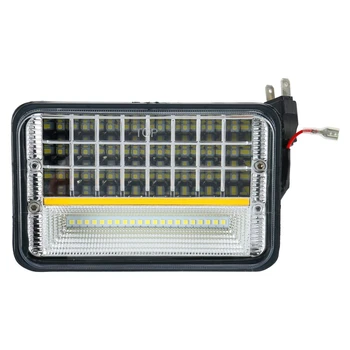 

Universal Rectangular 4X6 Inch LED Headlight High Low Beam LED Headlight head light lamp Bulb