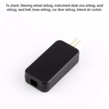 

Hot Universal Auto Car Airbag Simulator Emulator Bypass Garage SRS Fault Finding Diagnostic Tool Car Auto Truck Airbag Simulator