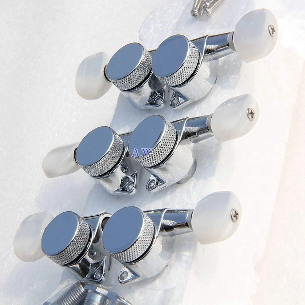 13 6pcs 3r3l Guitarra Eléctrica Clavijas De Afinación Llaves | Cuotas