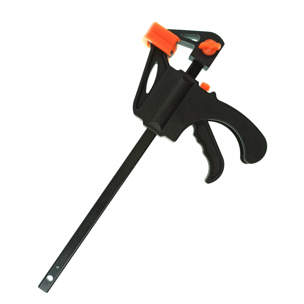F-Type Clamp Quick Clip Wood Nylon Woodworking Hard Grip Release Squeeze Ratchet DIY Hand Tool Gadget 6'' 10'' inch woodworking clamps