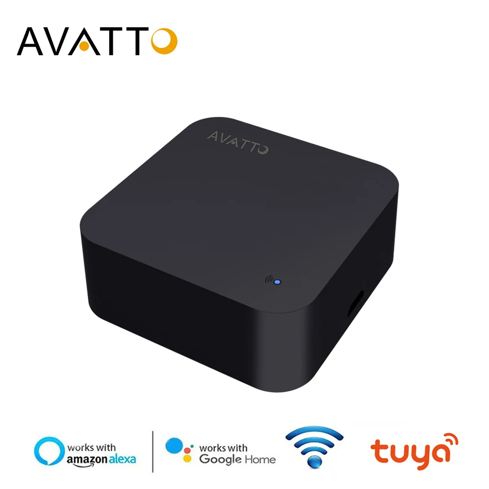 AVATTO Universal IR Remote Controller Smart Home Automation WIFI IR Remote Controller Voice Control For Alexa Google Home