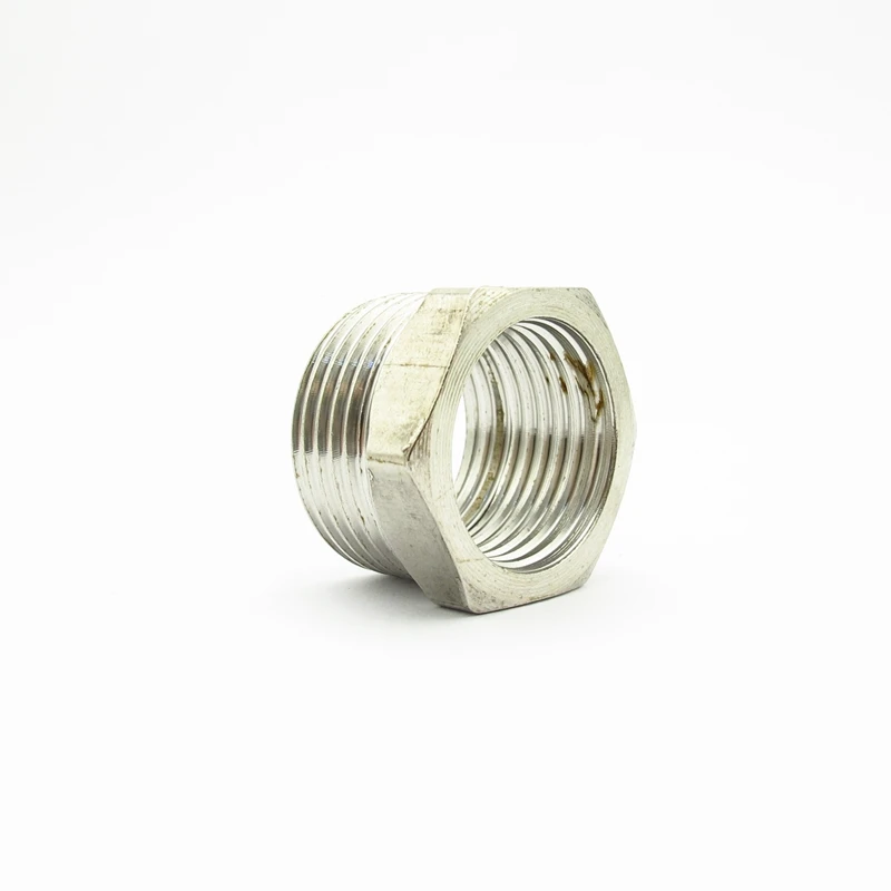 201 нержавеющая сталь 3/4 &quotBSP Мужская резьба x 1/2&quot BSP Женская редуктор втулка