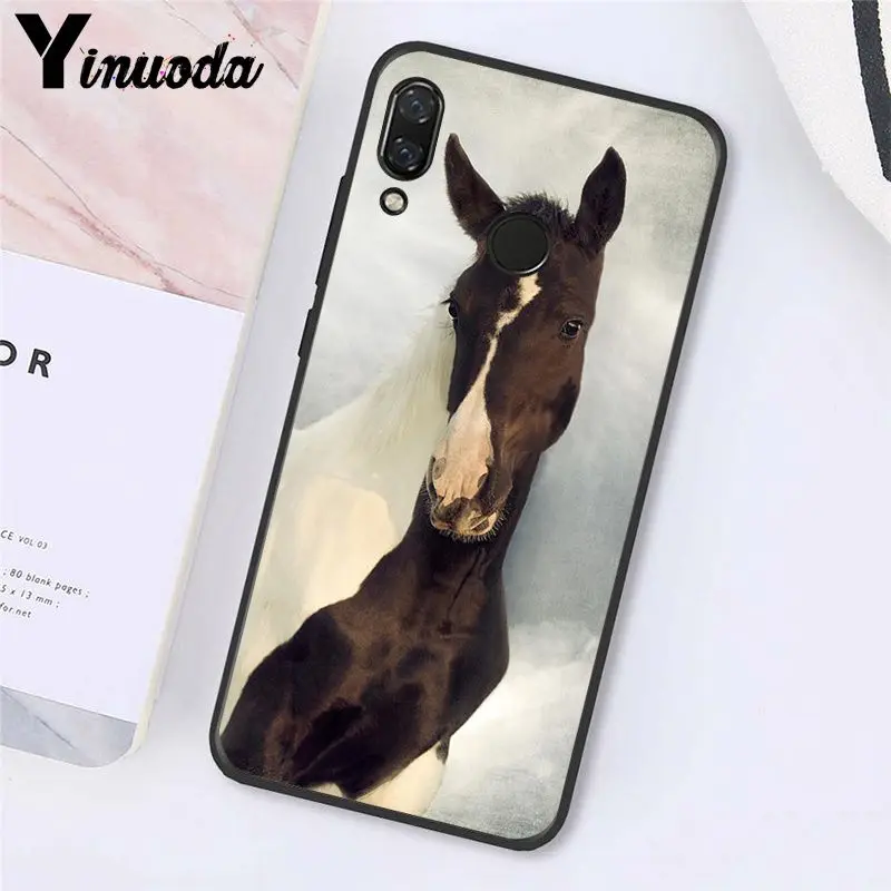 Horse Animal Running Printed