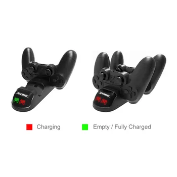 

Replacement for PS4/Slim/Pro Controller Fast Charging Charger Station Stand USB Port Base
