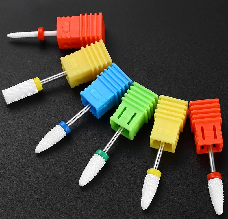 

1pcs Nail Art Ceramic Grinding Head Single Bottle Special Tool for Corn Electric Nail Polisher