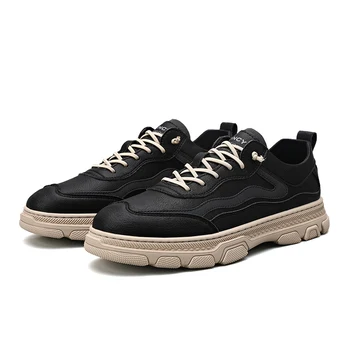 

on driving style breathable men loafers genuine hombre for weweya anti-slip black mens autumn minimalist male leather sapato up