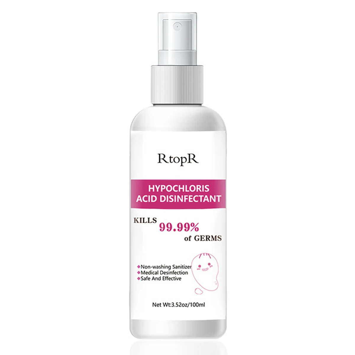Portable 100ml Hand Skin Disinfectant Alcohol-Free Non-Washing Hand Sanitizer Hand Spray Skin Disinfectant Non-Washing Sanitizer Portable 100ml Hand Skin Disinfectant Alcohol-Free Non-Washing Hand Sanitizer Hand Spray Skin Disinfectant Non-Washing Sanitizer