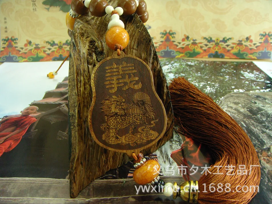 Taobao хорошая поставка товаров Самшит Justice Guan Gong автомобиль висячий палисандр автомобиль кулон