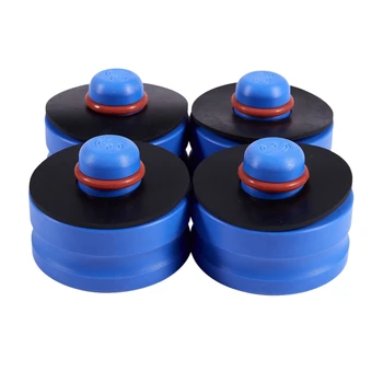 

4Pcs/Set Blue Jack Pad Adapter Lift Pad for Tesla Model S