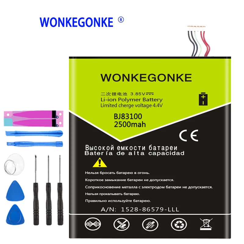 WONKEGONKE for HTC one x s720e one xl g23 one s s728e z520e BJ83100 BM35100 One X+ 720T X720d X325E X325S battery Batteries photo
