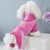 Мода письмо Pet Dog Одежда для Собак Пальто Толстовка Толстовка Four seasons Dog Clothing Мультфильм Домашние Животные Одежда Боди