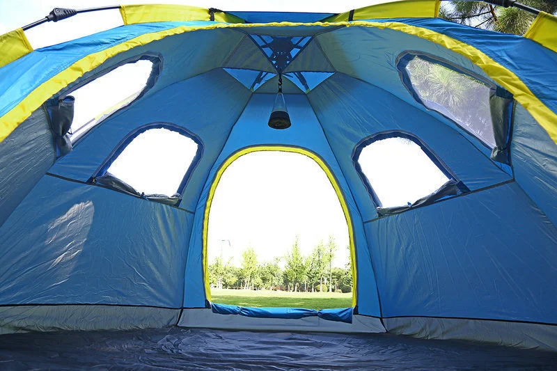 Outdoor Fishing Automatic Tent Camping Garden Picnic Set Hunting Roof Tent Tabernacle Beach Windbreak Fiberglass Pole (13)