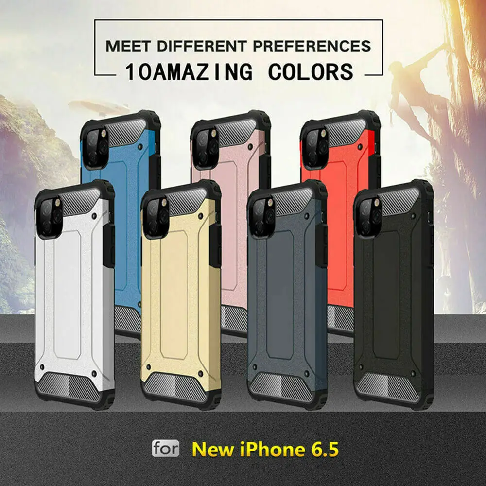 LLZ.COQUE сверхмощный чехол для Iphone 11 Pro Xs Max Xr X 8 7 Plus 5 5s SE 6 6s защитный тонкий гибридный