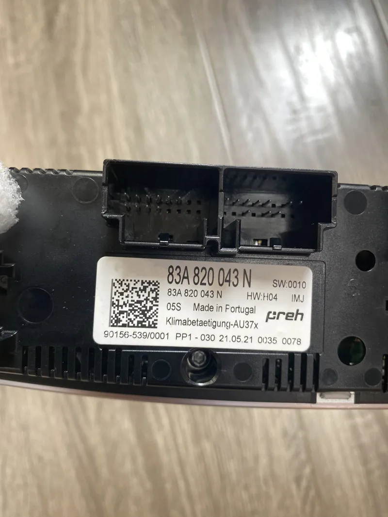 For Audi Q3 2019 Automatic air conditioning display control unit