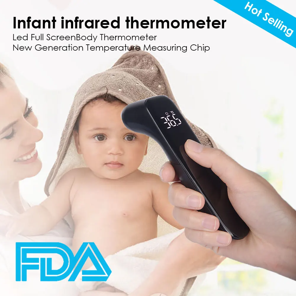 2019 High Accurate Family Health Care baby Medical Ear Infrared Thermometer Adult baby Body Fever Temperature 5