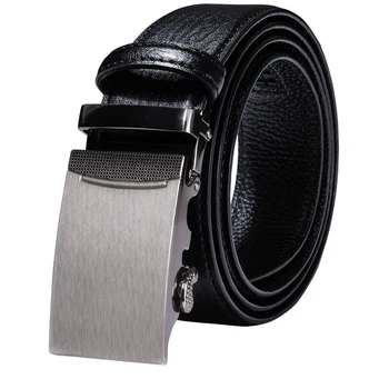 Automatic Ratchet Buckle Men Belt Waist Straps
