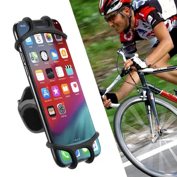 

Bike Phone Holder For Phone Universal Motorcycle Phone Holder Handlebar Stand GPS Mount Bracket