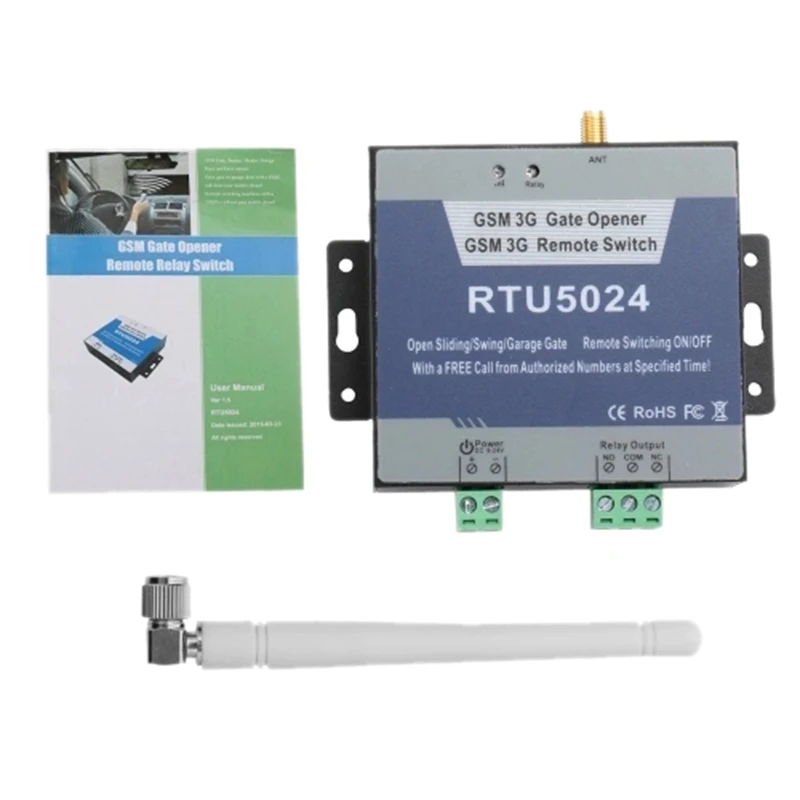 

FFYY-GSM Relay SMS Call Remote Controller Gate Opener Switch for Parking System Wirelessly Access Control