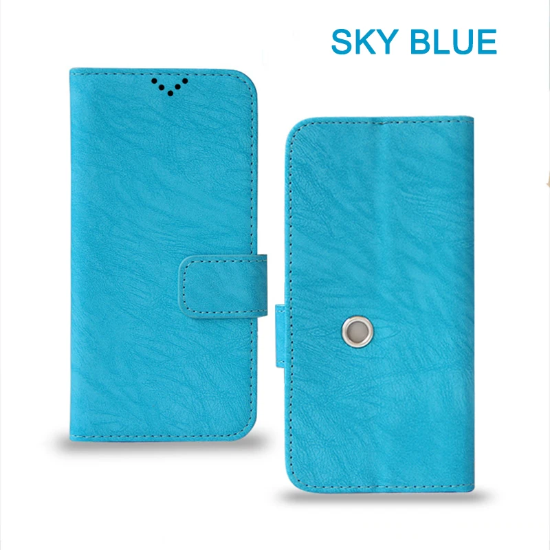 Classic Wallet Phone Case For Fairphone 3 For Geecoo Selfie 1 PU Leather Flip Rotating Bracket Cover for Fly Life Mega