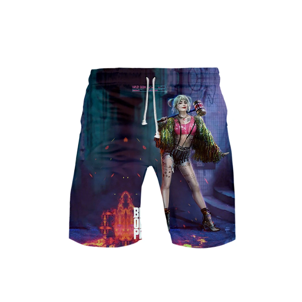 Birds of Prey Shorts Trunks Summer New Quick Dry Beach Hip Hop Short Pants Wear | Мужская одежда