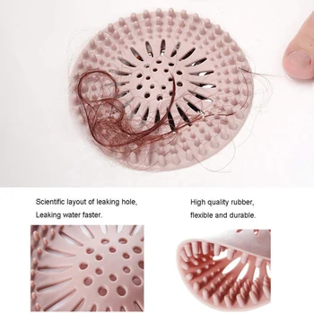 

Drain Hair Catcher Hair Stopper Shower Drain Covers Easy to Install and Clean for Bathroom Bathtub and Kitchen HYD88