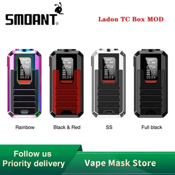 

Original Smoant Ladon TC Box MOD Power by 2pcs 18650 Battery Max 225W Output Huge power multi-protection vs Swag 2 / Gen mod