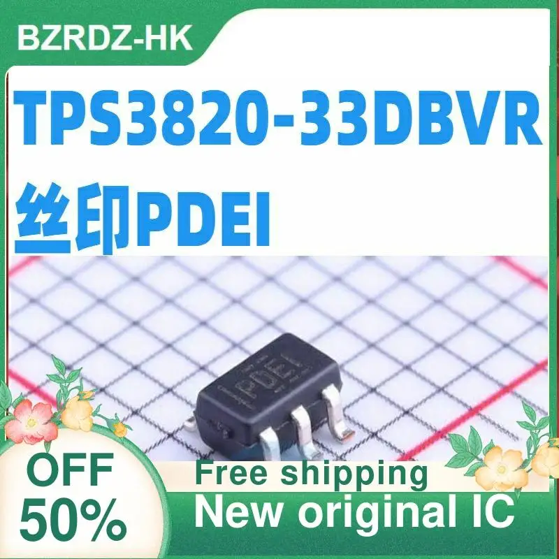 

5PCS/lot TPS3820-33DBVR TPS3820-33DBVT SOT23-5 PDEI New original IC