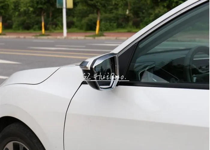 2 шт. хромированные боковые козырьки для автомобиля Honda Civic 10 2016 2017|rain guards|for hondachrome