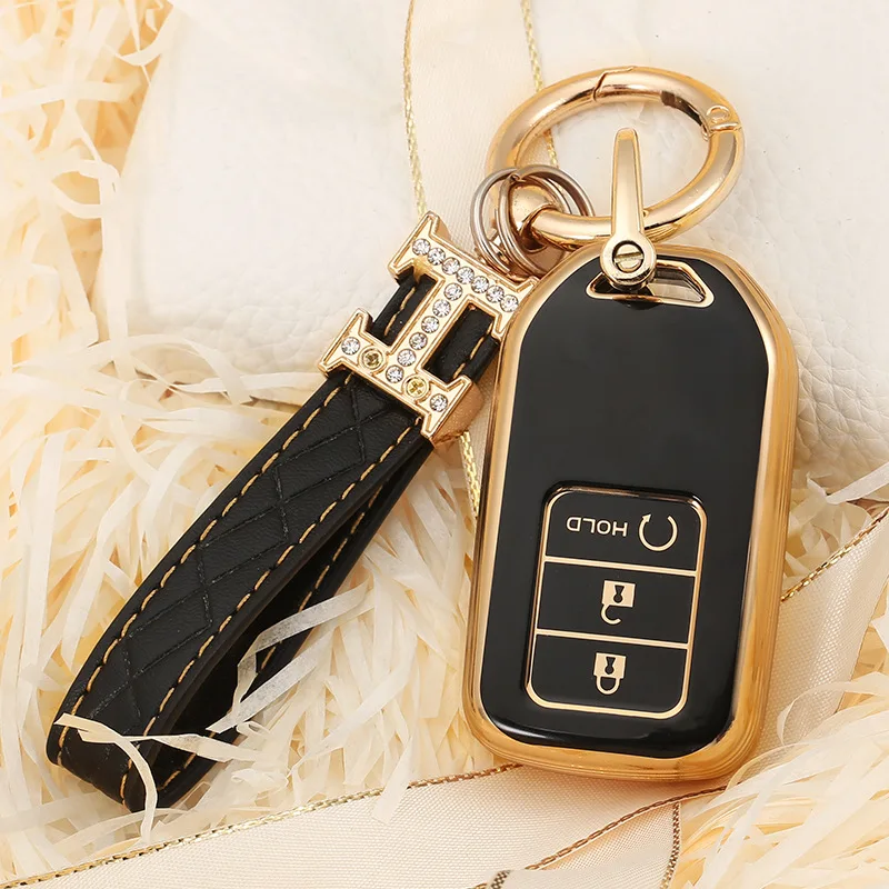 Cover chiate/telecomando per Honda Civic City Accord CRV XR-V odissea Vezel Jade Crider Fit portachiavi - Hdc5b1e8b6bb64c2aa4186134d8ad0cd5k