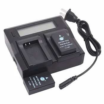 

2pcs 1900mAh 7.4V EN-EL20 ENEL20 DSTE Battery 1*LCD Charger for Nikon J1 J3 S1 AW1 1V3 V3 for Blackmagic Pocket Cinema Camera