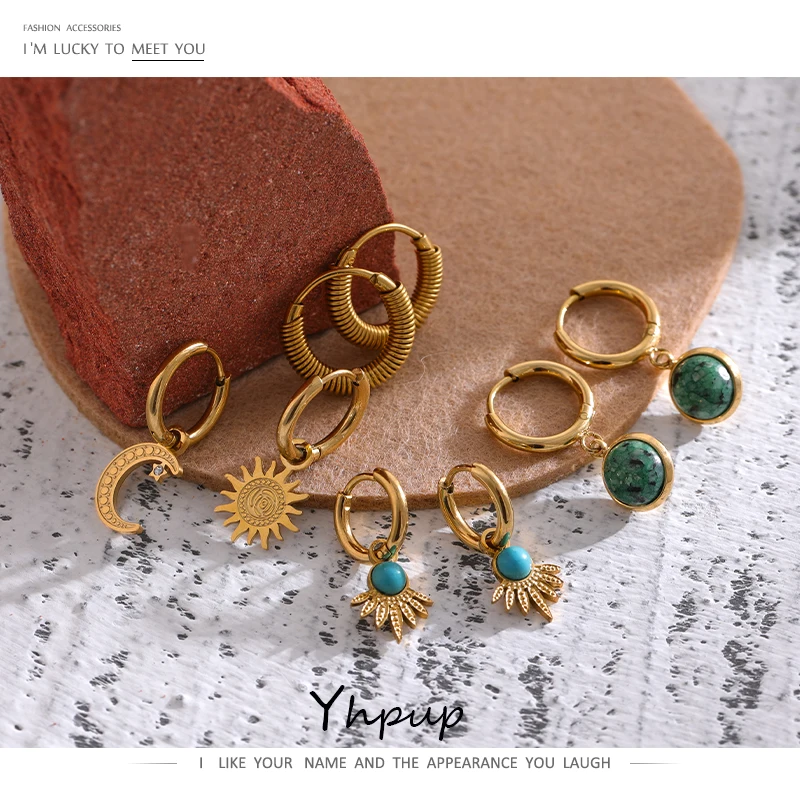 Серьги-кольца Асимметричные из нержавеющей стали 18 к | Украшения и аксессуары