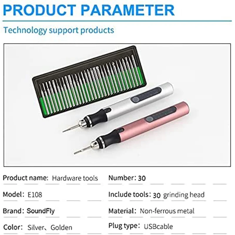 Rechargeable Cordless Mini Engraver Pen DIY Engraving Tool Kit For Metal Glass Ceramic Plastic Wood Jewelry Stencils