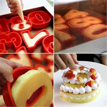 

9pcs/lot 0-9 Silicone Digital Cake Mold Cake Numbers Shape Cake Decoration Tool for Wedding Birthday Anniversary Drop Shipping