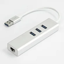 USB 3,0 гигабитный сетевой адаптер Ethernet концентратор до 1000 Мбит Стабильный Портативный высокоскоростной NC99