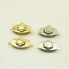 

2pcs 18X31mm Luggage Hardware Mortise Lock Clasps Bag Twist Buckle Metal Lock Buckle DIY Turn Closure Clasp Accessories