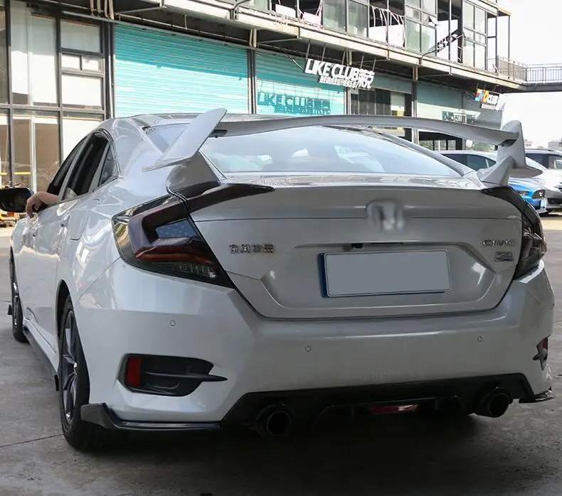 Автомобильный задний светильник bupmer для Honda Civic, задний светильник, для седана, для автомобиля, 10й тормоз, светодиодный, аксессуары для автомобиля, задний светильник taillamp для Civic